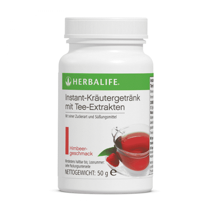 Instant-Kräutergetränk mit Tee-Extrakten - Himbeere